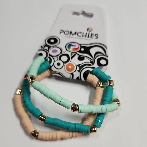 Pomchies Multicolor Beaded Bracelets - Picture 1 of 3